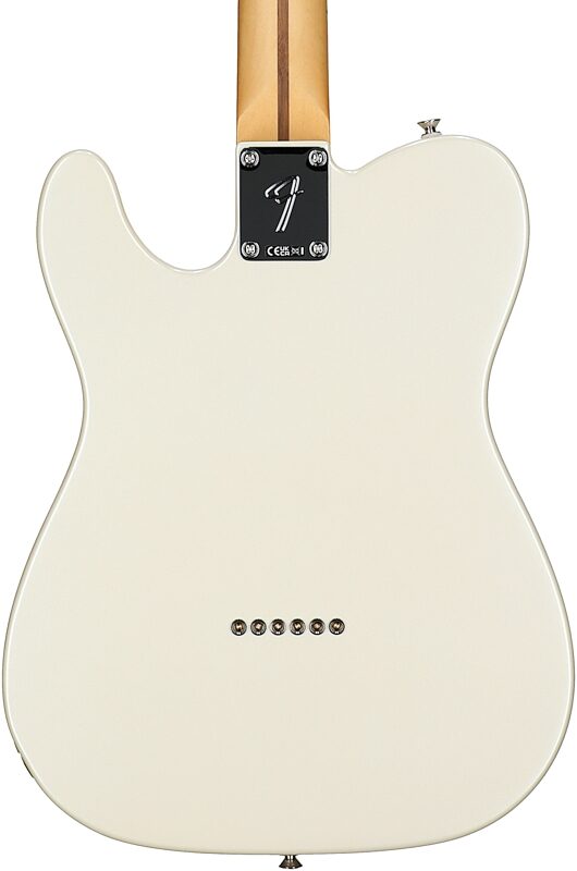 Fender Player II Modified Telecaster SH Electric Guitar, Maple Fingerboard (with Gig Bag), Olympic Pearl, Body Straight Back