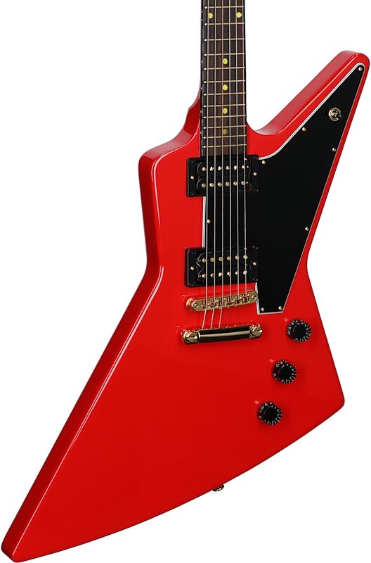Gibson Lzzy Hale Signature Explorerbird Electric Guitar (with Case), Red, Blemished, Body Straight Back
