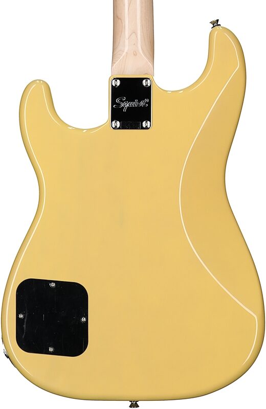 Squier Paranormal Strat-O-Sonic Electric Guitar, Vintage Blonde, Body Straight Back