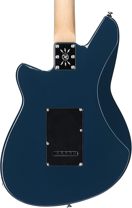 Reverend Six Gun TL Electric Guitar, High Tide Blue, Body Straight Back