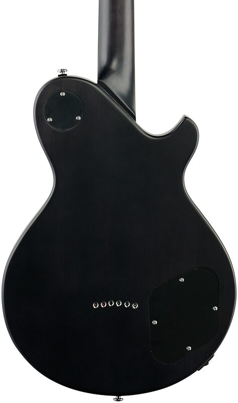 Michael Kelly Patriot Decree Open Pore Electric Guitar, Trans Red, Left Handed, Scratch and Dent, Body Straight Back