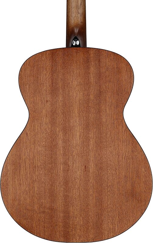 Ibanez PC50 Acoustic Guitar, Open Pore Brown Sunburst, Body Straight Back