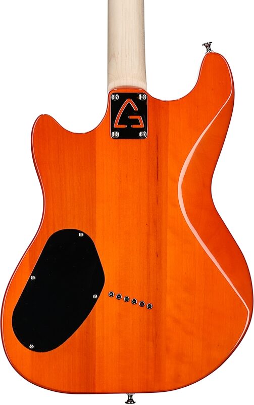 Guild Surfliner Electric Guitar, Sunset Orange, Body Straight Back