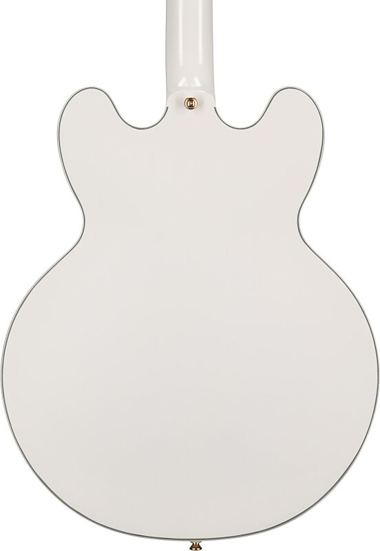 Epiphone Emily Wolfe White Wolfe Sheraton Electric Guitar (with Case), New, Body Straight Back