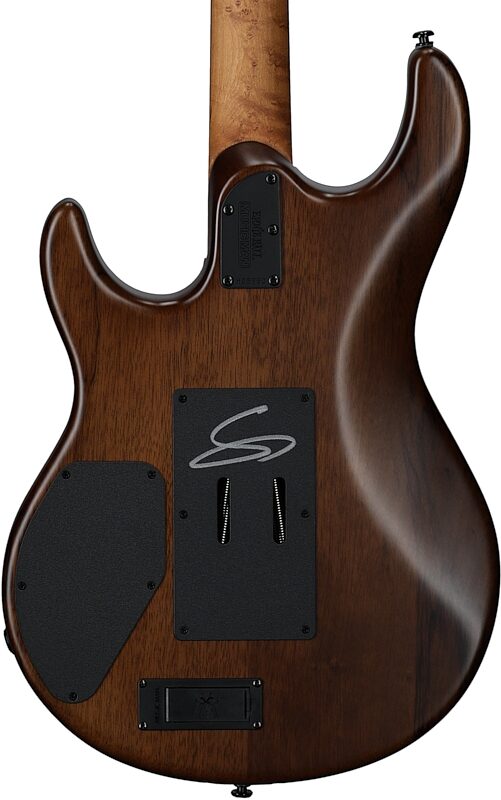 Ernie Ball Music Man 30th Anniversary Luke 4 HSS Electric Guitar (with Gig Bag), Steamroller, Body Straight Back