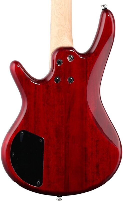 Ibanez GSRM20 Mikro Electric Bass, Transparent Red, Body Straight Back