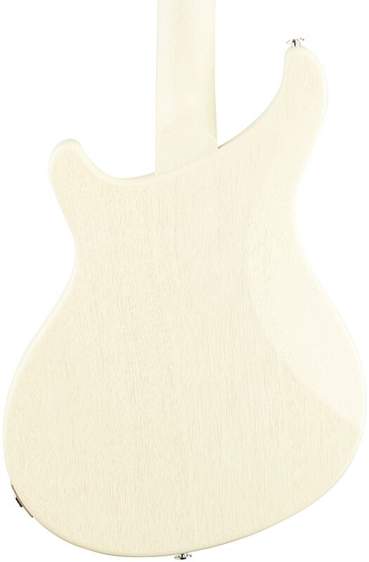 PRS Paul Reed Smith S2 Vela Semi-Hollow Satin Electric Guitar (with Gig Bag), Antique White, Body Straight Back