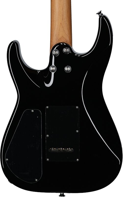 Charvel Limited Edition Super Stock DKA22 Electric Guitar, Ebony Fingerboard (with Gig Bag), Gloss Black, Body Straight Back