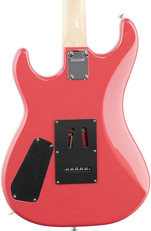Kramer Baretta Special Electric Guitar, with Maple Fingerboard, Ruby Red, Body Straight Back