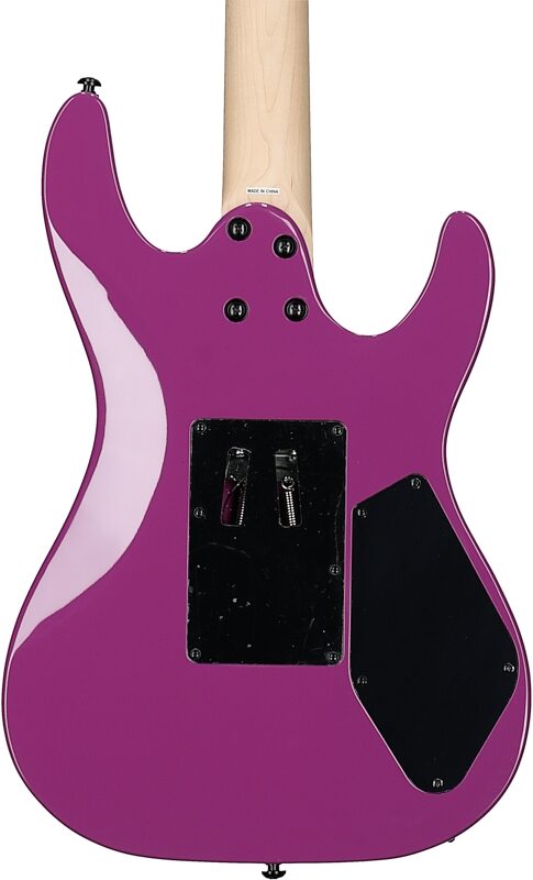 Kramer Striker HSS Electric Guitar, Maple Fingerboard (Left-Handed), Majestic Purple, Body Straight Back