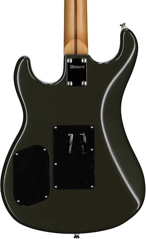 Kramer 84 HH FR Electric Guitar, Maple Fingerboard (with Gig Bag), Atlas Green, Body Straight Back