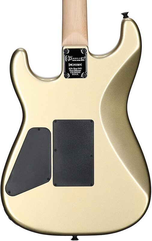 Charvel Pro-Mod Relic San Dimas ST1 HH Electric Guitar (with Gig Bag), Pharaoh Gold, Body Straight Back