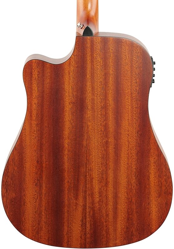 Kepma K3 Series D3-130 Acoustic-Electric Guitar, Sunburst Matte, with K1 Pickup, Body Straight Back