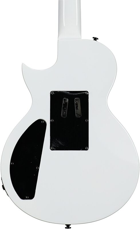 Kramer Assault 220FR Electric Guitar, Alpine White with Black Binding, Body Straight Back
