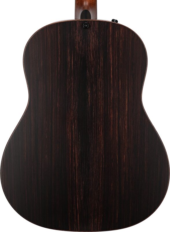 Taylor 717e Builder's Edition Grand Pacific Acoustic-Electric Guitar (with Case), Wild Honey Burst, Body Straight Back