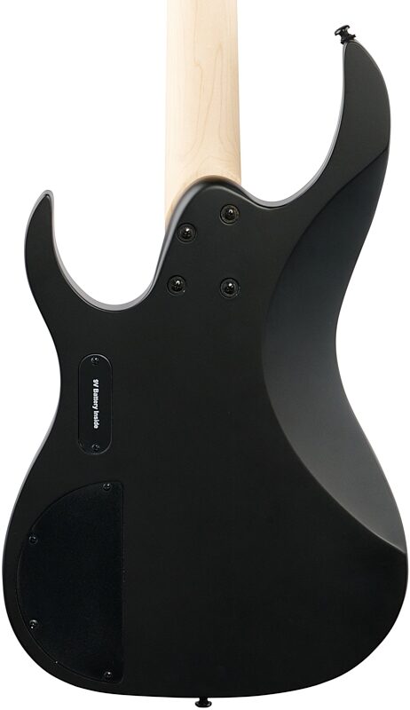 Ibanez RGB300 Electric Bass, Black Flat, Body Straight Back