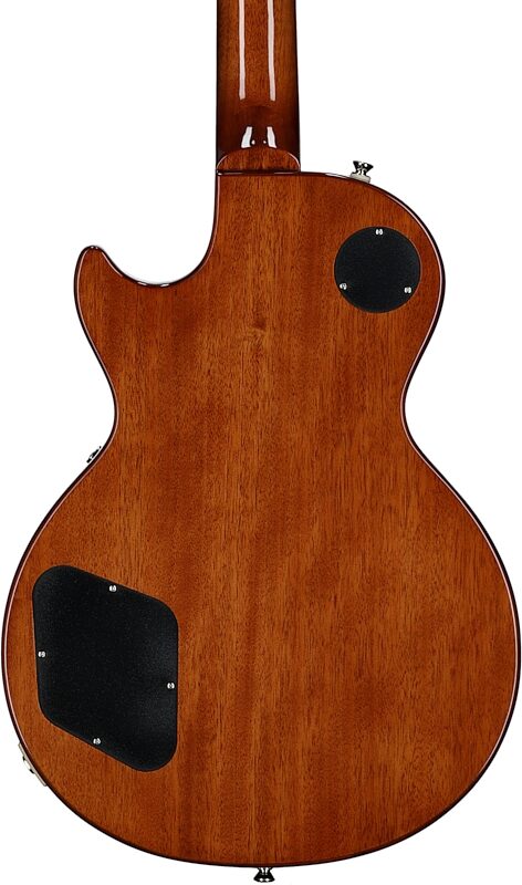 Epiphone Inspired by Gibson Les Paul Standard '60s Electric Guitar (with Gig Bag), Ebony, Body Straight Back