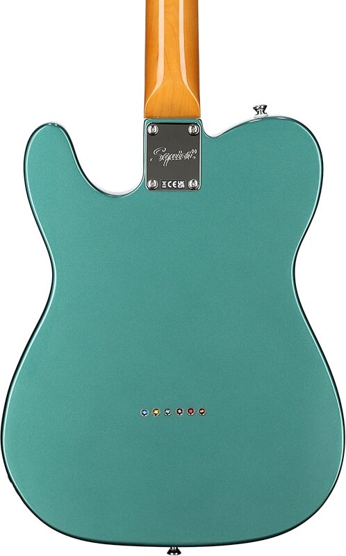 Squier Limited Edition Classic Vibe '60s Telecaster SH Electric Guitar, Sherwood Green, Body Straight Back