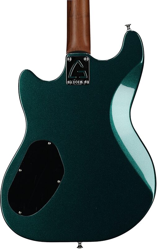 Guild Surfliner Deluxe Electric Guitar, Evergreen Metallic, Scratch and Dent, Body Straight Back