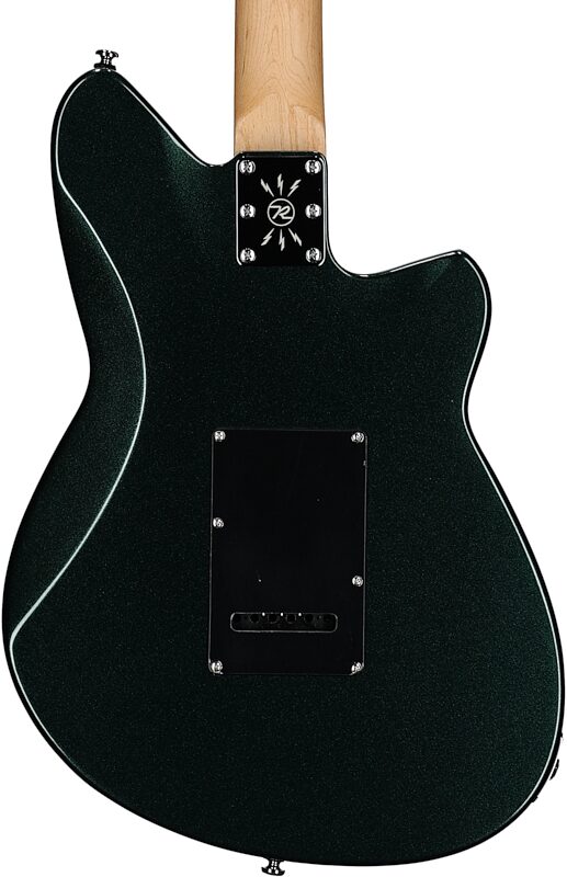 Reverend Double Agent W Electric Guitar, Left-Handed, Outfield Ivy, Body Straight Back
