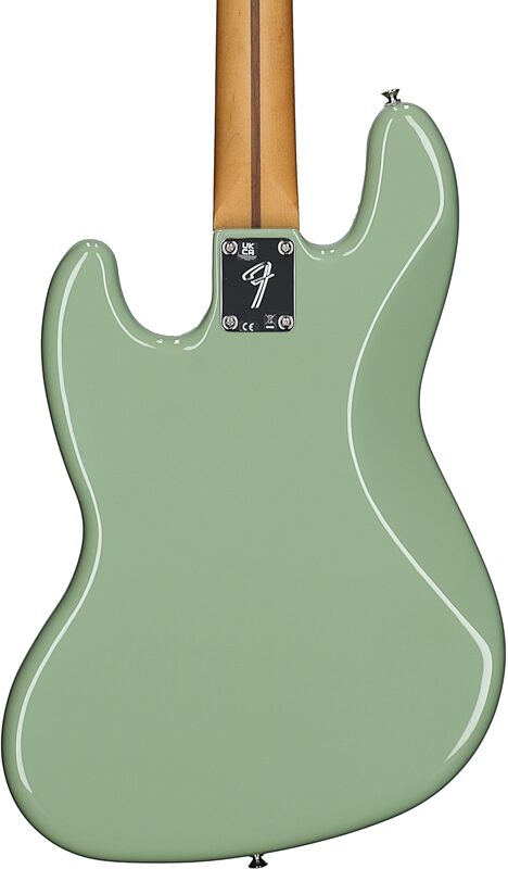 Fender Player II Jazz Electric Bass, with Rosewood Fingerboard, Birch Green, Body Straight Back