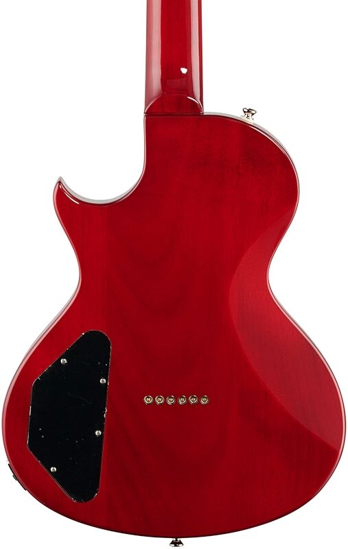 Epiphone Limited Edition Nancy Wilson Fanatic Electric Guitar (with Case), Fanatic Fireburst, Body Straight Back