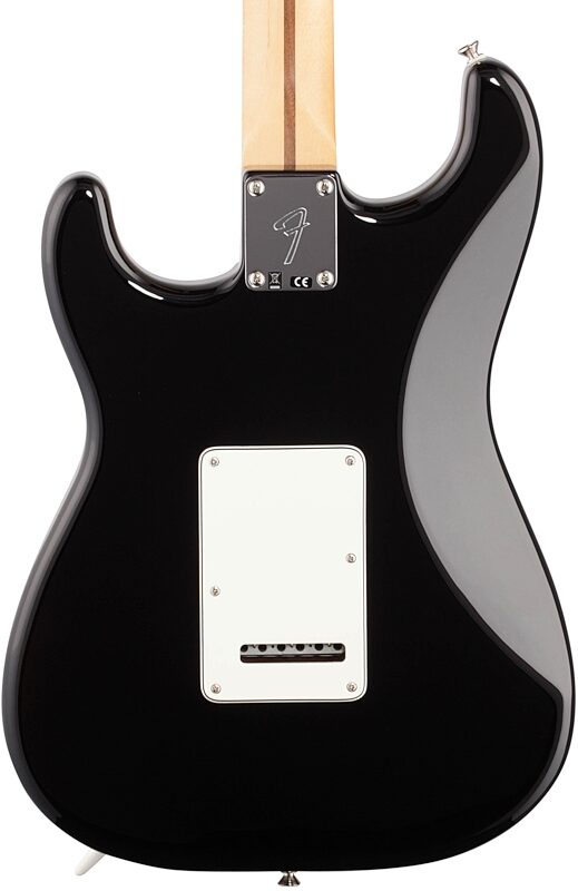 Fender Player Stratocaster Electric Guitar (Maple Fingerboard), Black, Body Straight Back