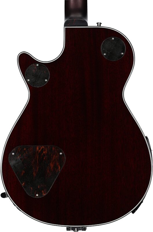 Gretsch G6134TFM-NH Nigel Hendroff Signature Penguin Electric Guitar (with Case), Dark Cherry, Body Straight Back