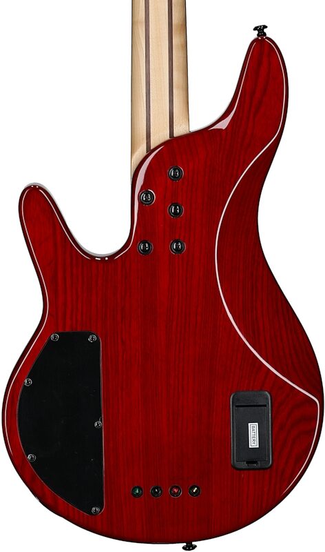 Michael Kelly Pinnacle 4 Electric Bass, Cherry Burl, Body Straight Back