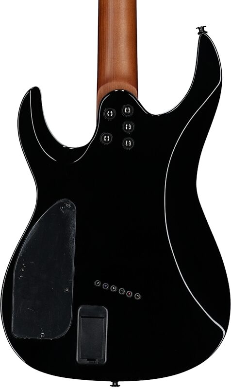 Legator Ninja 6 OD Multi-Scale Electric Guitar, Jupiter Burst, Body Straight Back
