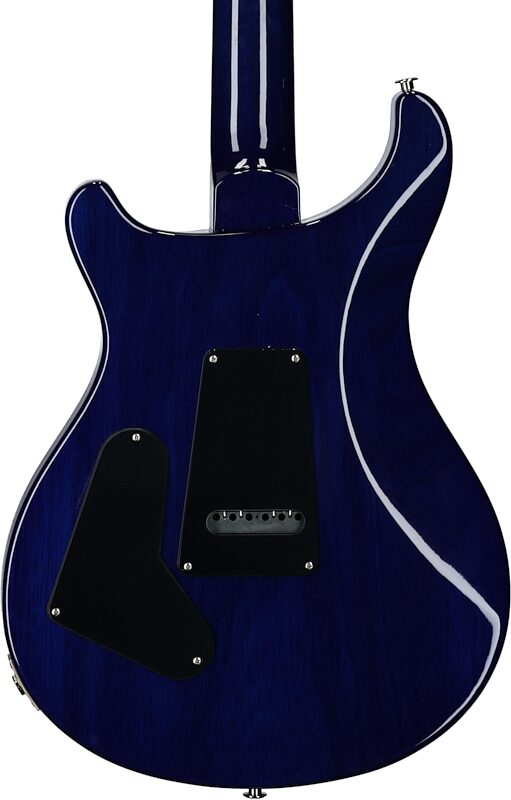 PRS Paul Reed Smith S2 Custom 24-08 Electric Guitar (with Gig Bag), Faded Gray Black Blue Burst, Body Straight Back