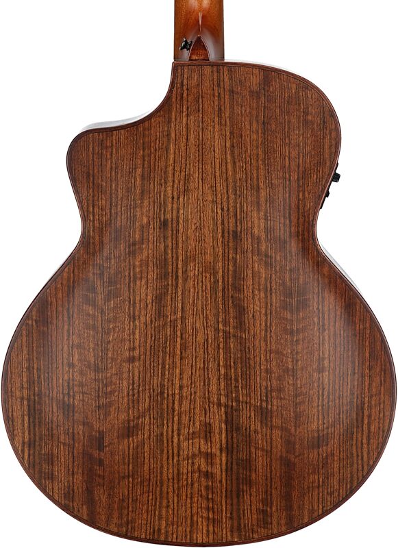 Merida DG20FOLC Grand Concert Acoustic-Electric Guitar (with Gig Bag), New, Body Straight Back