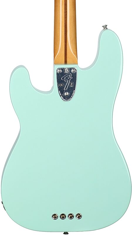 Fender Vintera II '70s Telecaster Electric Bass, Maple Fingerboard (with Gig Bag), Surf Green, Body Straight Back