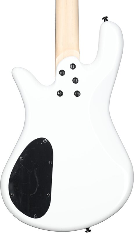 Spector Performer 4 Electric Bass, Solid White Gloss, Body Straight Back