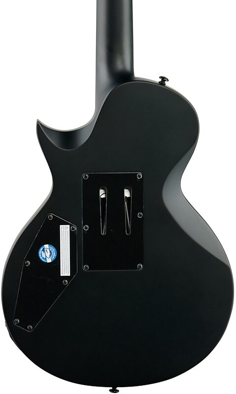 ESP LTD EC-FR Black Metal Electric Guitar, New, Body Straight Back