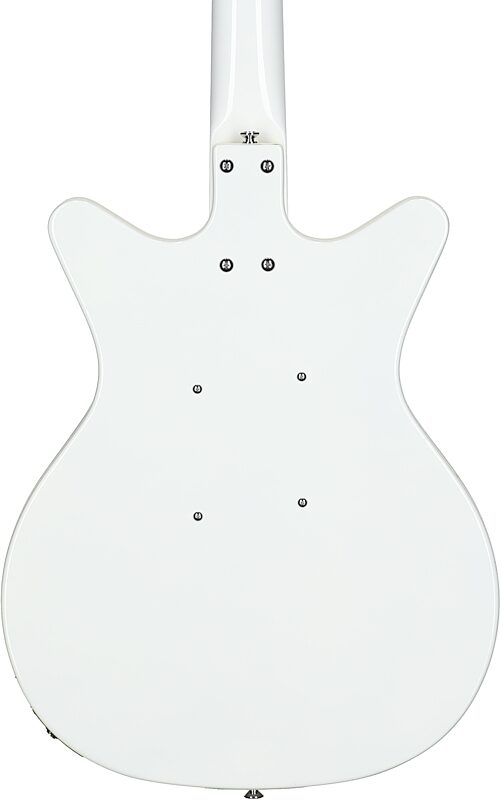 Danelectro '59 MOD NOS Electric Guitar, White, Body Straight Back