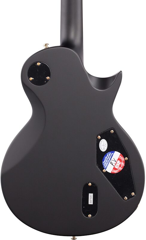 ESP LTD EC-1000 Electric Guitar, Left-Handed, Vintage Black, Body Straight Back