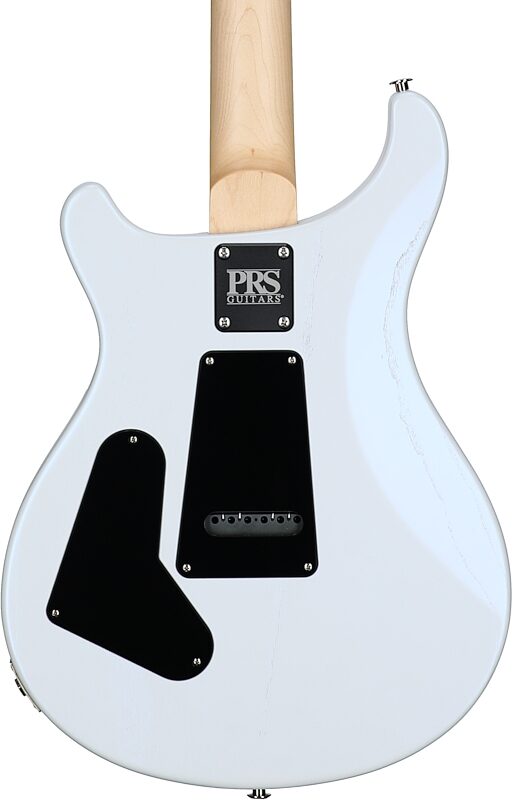 PRS Paul Reed Smith CE 24-08 Swamp Ash Electric Guitar (with Gig Bag), Pearl White, Body Straight Back