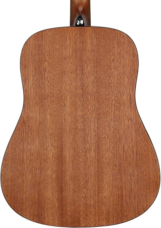 Ibanez PF50 Acoustic Guitar, Open Pore Natural, Body Straight Back