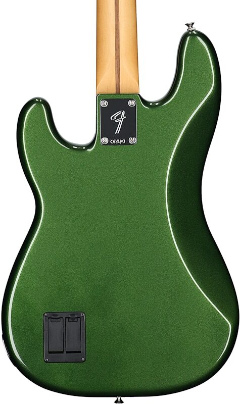 Fender Player II Modified Active Precision Bass, Rosewood Fingerboard (with Gig Bag), Harvest Green, Body Straight Back
