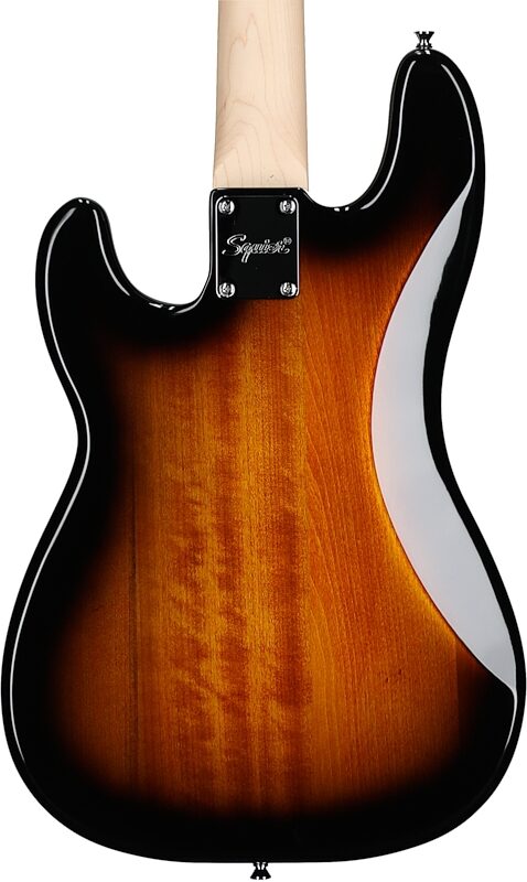 Squier Sonic Precision Bass Guitar, Two Color Sunburst, Body Straight Back