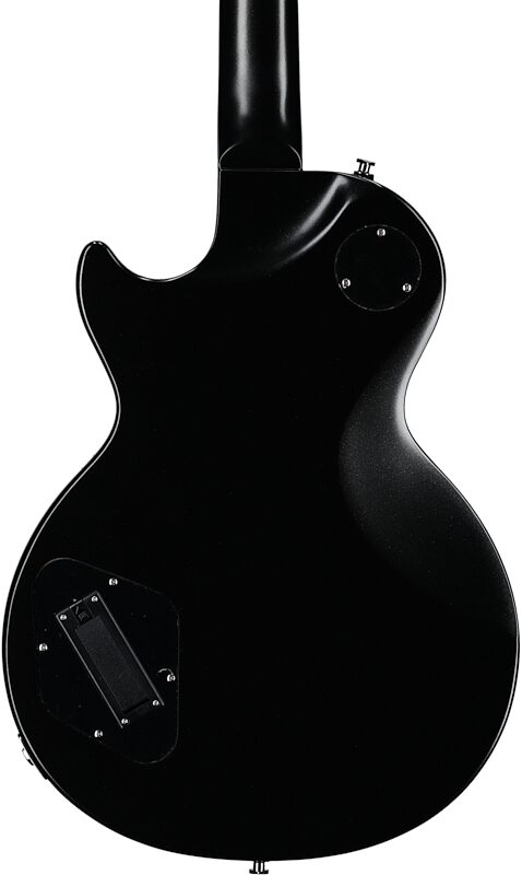 Epiphone Les Paul Prophecy Electric Guitar, Aged Jet Black Metallic, Body Straight Back