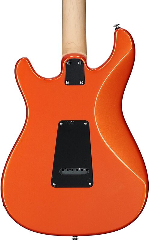 PRS Paul Reed Smith SE NF3 Electric Guitar, Rosewood Fingerboard (with Gig Bag), Metallic Orange, Body Straight Back