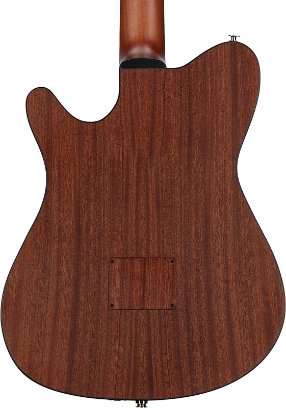 Ibanez FRH10N Classical Acoustic-Electric Guitar, Natural Flat, Body Straight Back