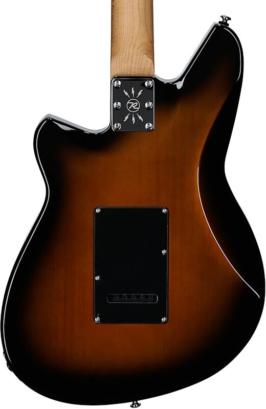 Reverend Six Gun HPP Electric Guitar, Coffee Burst, Body Straight Back