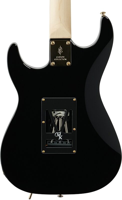 Michael Kelly Custom Collection '60s Burl Ultra Electric Guitar, Pau Ferro Fingerboard, Natural Burl, Body Straight Back