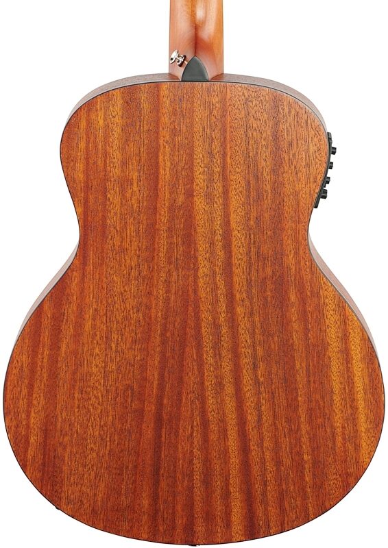 Kepma K3 Series M3-130 Mini Acoustic-Electric Guitar, Natural Matte, Body Straight Back