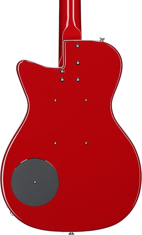 Danelectro '56 Baritone Electric Guitar, Red, Body Straight Back