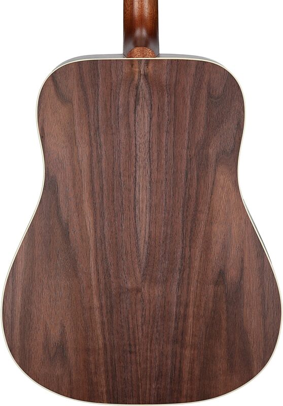 Gibson Hummingbird Studio Walnut Acoustic-Electric Guitar (with Case), Satin Walnut Burst, Body Straight Back