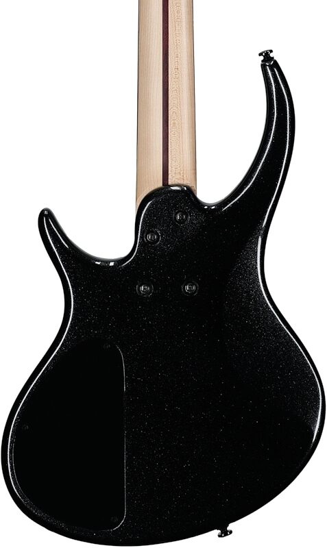 Tobias Growler IV Premium Electric Bass (with Gig Bag), Black Pearl, Body Straight Back